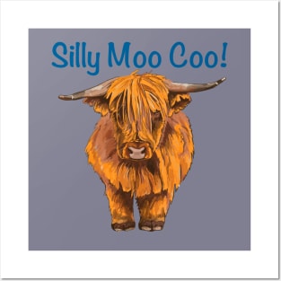 Silly Moo Coo Posters and Art